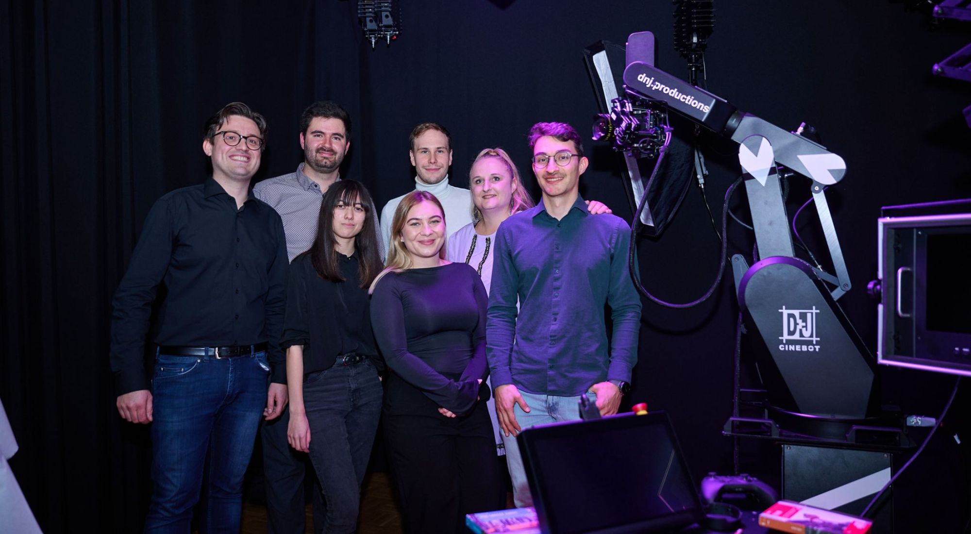 das D&J Team bei der Fünf jahresfeier